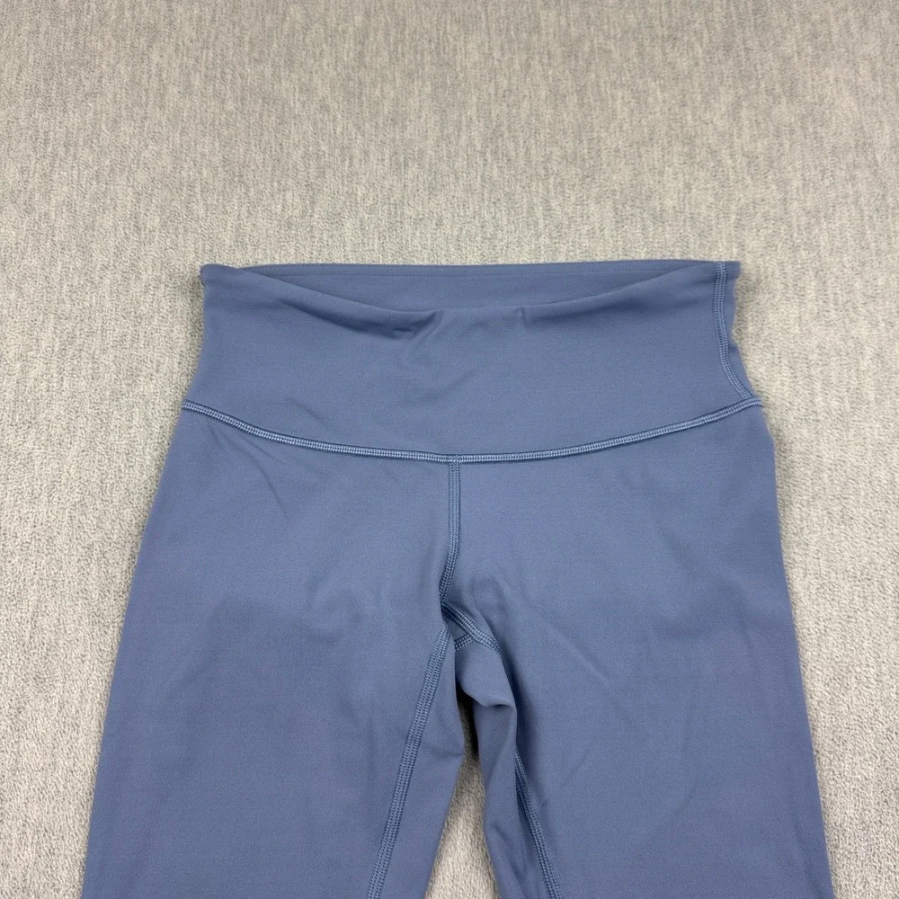 Lululemon Leggings Womens 4 Blue Wunder Under Crop III 22